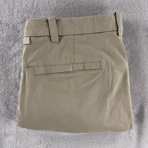 Lululemon Commission Pants Mens Size 32x29 Tan Slim Fit Stretch Casual Golf